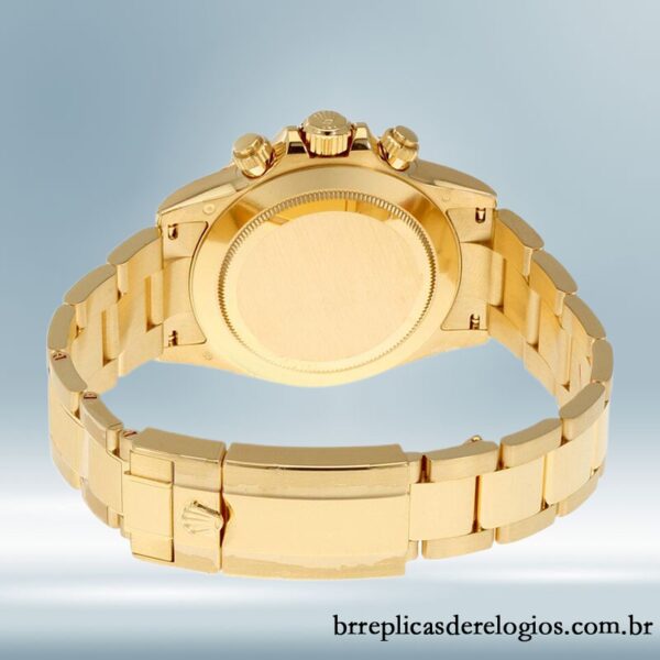 Rolex Daytona masculino 40mm M116508-0015 Automático Tom de ouro - Image 4