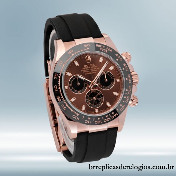 Rolex Daytona 40mm masculino m116515ln-0041 Mostrador Marrom Automático - Image 3