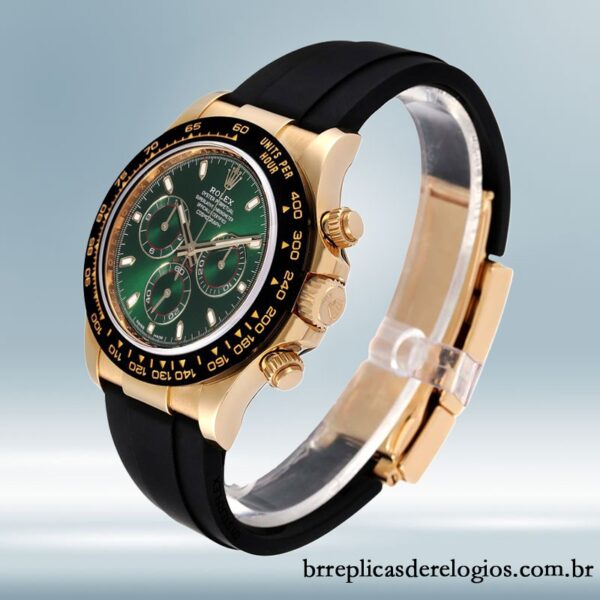 Rolex Daytona 40mm masculino 116518 Mostrador Verde - Image 3