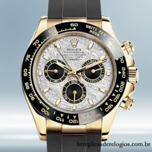 Rolex Daytona masculino m116518ln-0076 40mm Elástico de borracha Tom de ouro