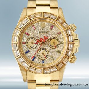 Rolex Daytona 40mm masculino 116568 Tom de ouro
