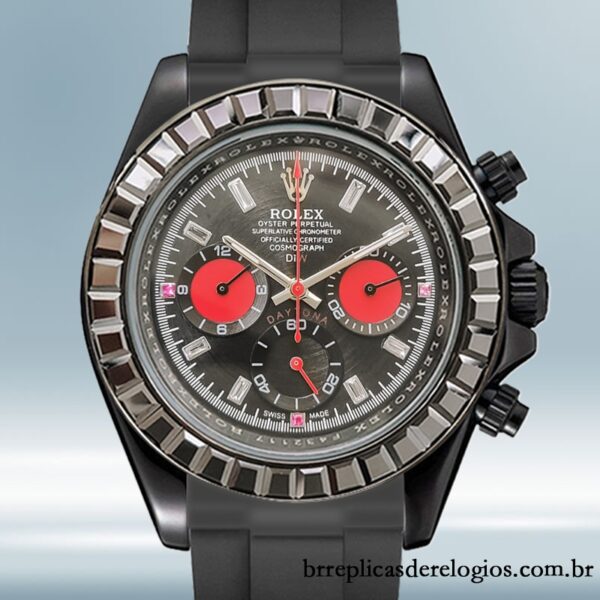 Rolex Daytona 40mm masculino 116589 Automático tom preto