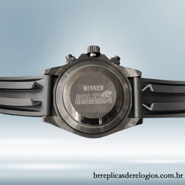 Rolex Daytona masculino 116589 40mm tom preto Mostrador cinza - Image 3