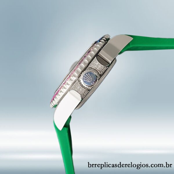 Rolex Submariner masculino 116610 40mm Elástico de borracha Automático - Imagem 3