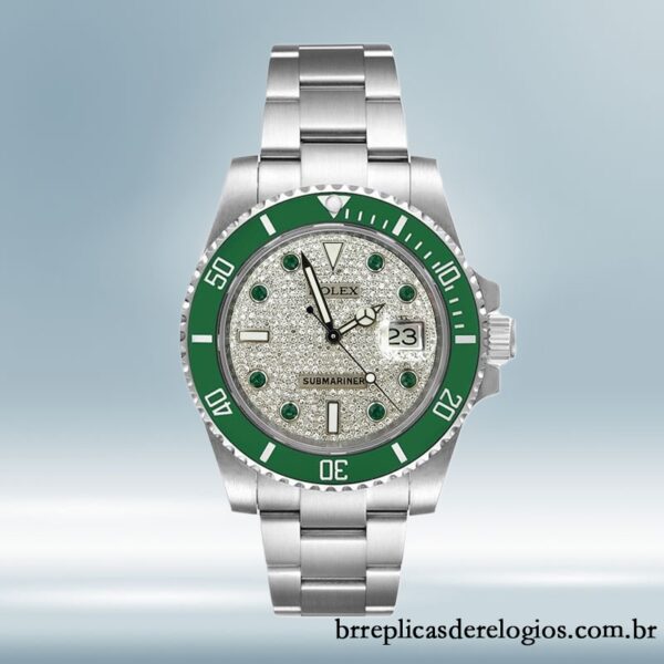 Rolex Submariner masculino 40mm 116610 Tom prata - Image 2