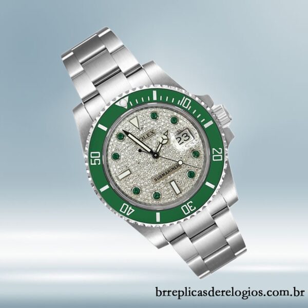 Rolex Submariner masculino 40mm 116610 Tom prata - Image 3