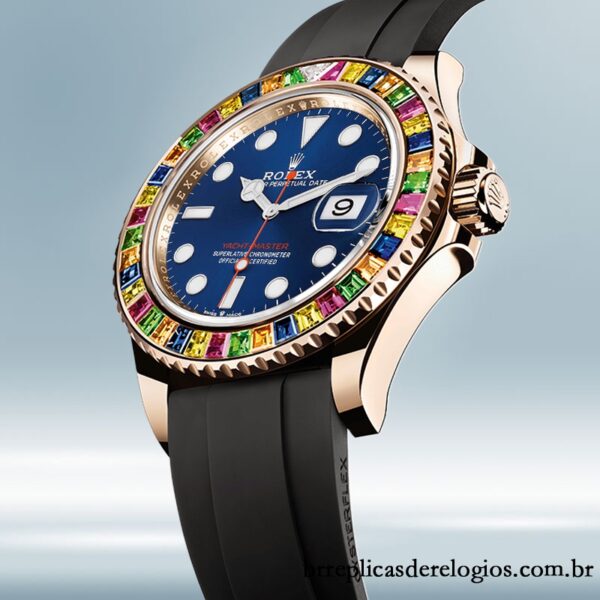 Rolex Yacht-Master 40mm 116695 masculino mostrador azul - Image 3