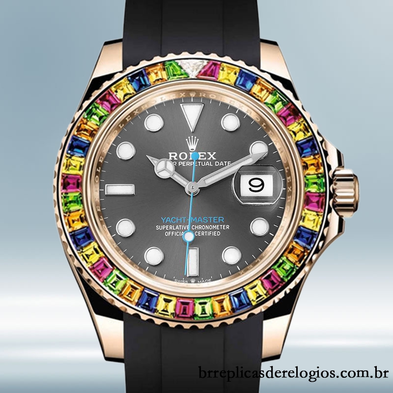 Rolex Yacht-Master 116695 40mm masculino Mostrador cinza