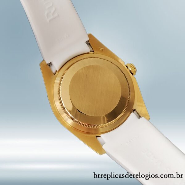 Rolex Day-Date masculino 118388 40mm mostrador branco - Image 3