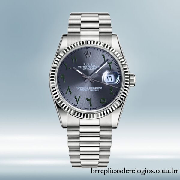 Rolex Datejust masculino 41mm 126334 Automático pulseira do presidente - Image 2