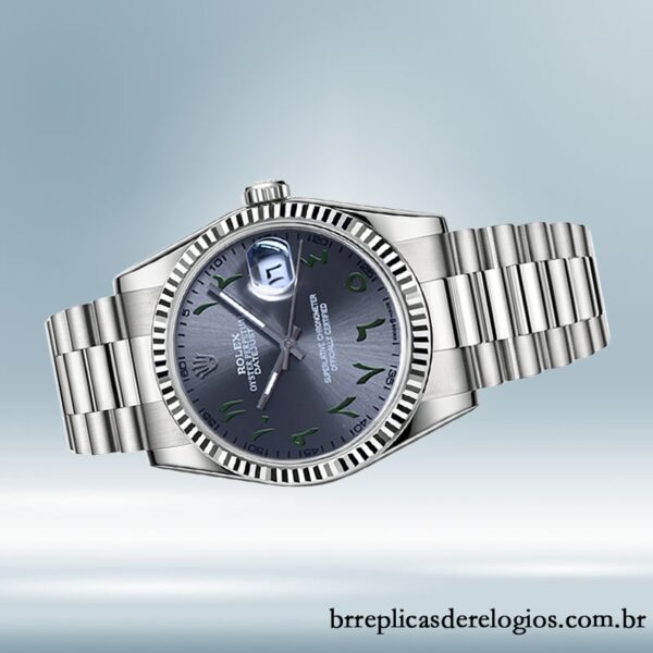 Rolex Datejust masculino 41mm 126334 Automático pulseira do presidente - Image 3