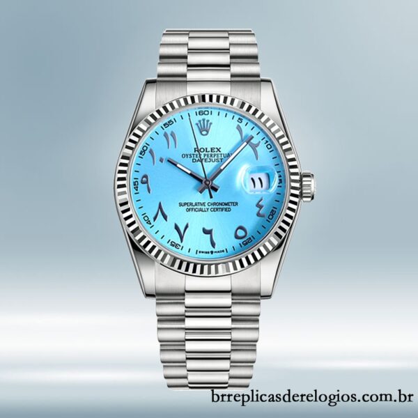 Rolex Datejust 126334 41mm masculino Automático Tom prata - Image 2