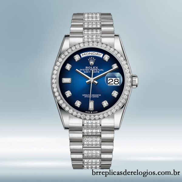 Rolex Day-Date 36mm masculino 128349 Automático - Image 2