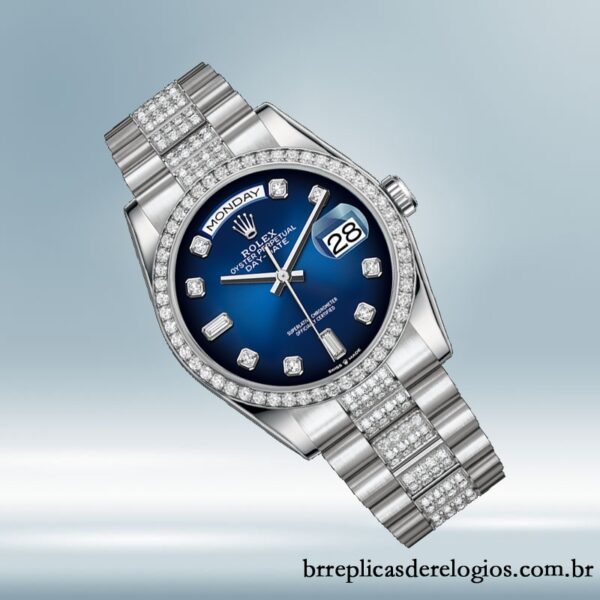 Rolex Day-Date 36mm masculino 128349 Automático - Image 3