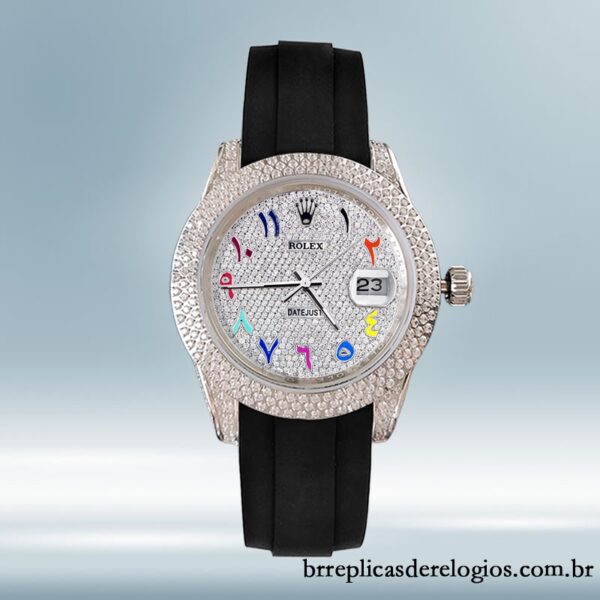 Rolex Datejust 16200 40mm masculino Automático Tom prata - Image 2
