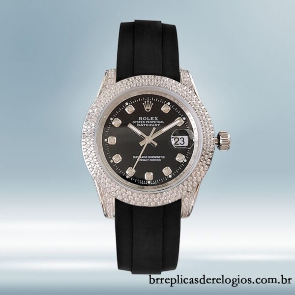Rolex Datejust 40mm 16234 masculino Automático Tom prata - Imagem 2