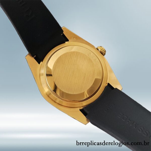 Rolex Submariner 40mm 16613 masculino Tom de ouro - Image 3