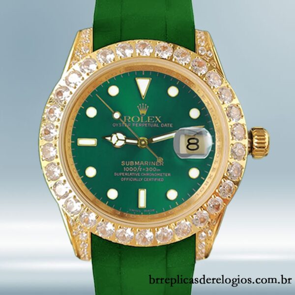Rolex Submariner 40mm 16613 masculino Automático Mostrador Verde