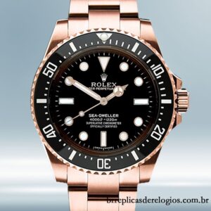 Rolex Sea-Dweller 40mm masculino 116600 mostrador preto Automático