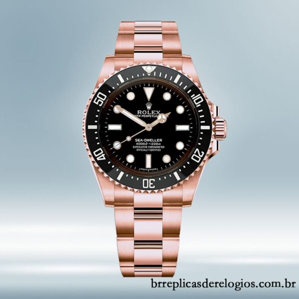 Rolex Sea-Dweller 40mm masculino 116600 mostrador preto Automático - Image 2
