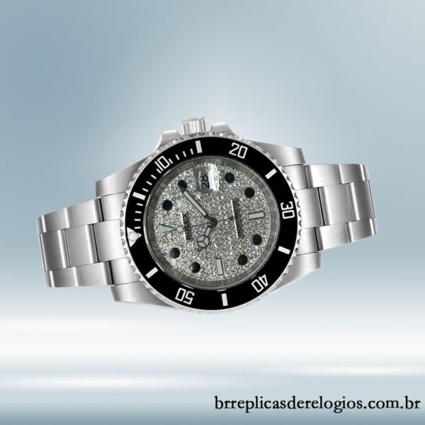 Rolex Yacht-Master masculino 116695 40mm pulseira de ostra Tom prata - Image 3