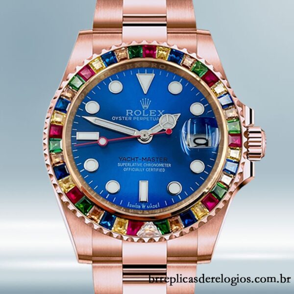 Rolex Yacht-Master masculino 40mm 116695 pulseira de ostra