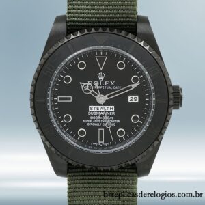 Rolex Submariner 40mm Stealth masculino Automático