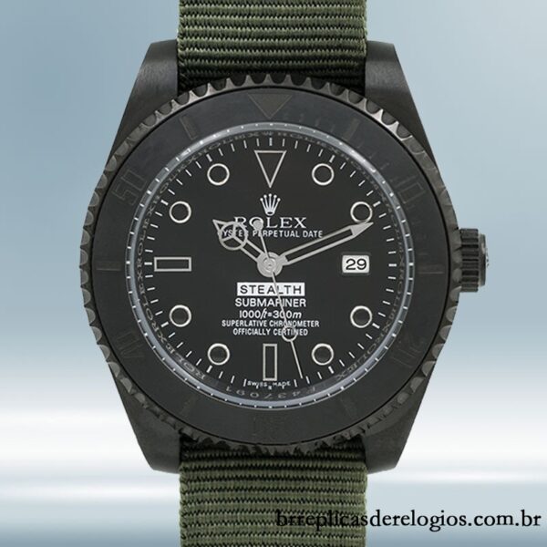 Rolex Submariner 40mm Stealth masculino Automático