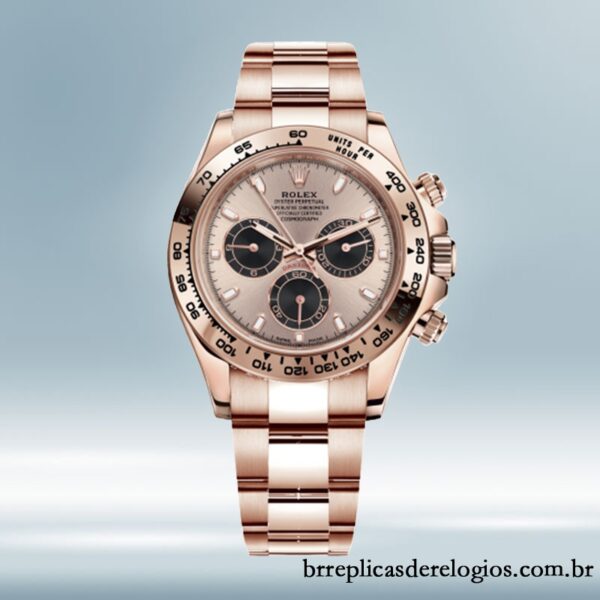 Rolex Daytona masculino m116505-0016 40mm Mostrador de ouro rosa - Image 2