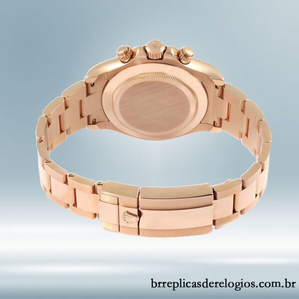 Rolex Daytona masculino m116505-0016 40mm Mostrador de ouro rosa - Image 4