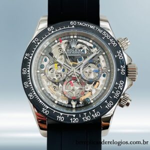 Rolex Daytona 116519 40mm masculino Tom prata